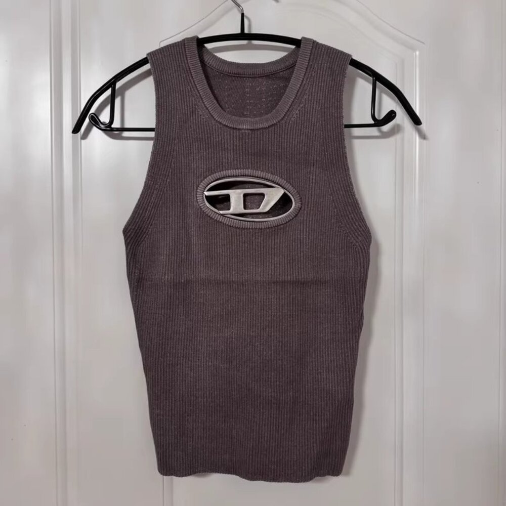 Diesel Women's Logo Cutout Tank Top